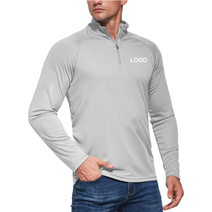 Men's 1/4 <strong>Zip</strong> <strong>up</strong> T Shirts Pullover Long Sleeve Sun Protection Shirts UPF 50+ Fishing Golf Running <strong>Polos</strong> Shirts - Product Image 4
