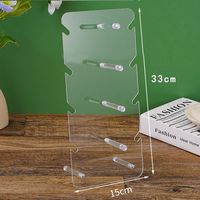 YTZLG5 conception gratuite support de présentoir de lunettes en acrylique transparent 4 fentes affichage de lunettes de compteur du fabricant