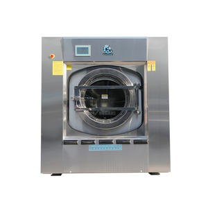 เครื่องซักผ้าแห้งอัตโนมัติสำหรับโรงแรม ได้รับการรับรองมาตรฐาน CE เครื่องซักผ้าไฟฟ้าสำหรับสิ่งทอ ความจุ 100 กก. คุณสมบัติขจัดคราบตกค้างได้ - Product Image 5