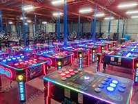 Jeux de bataille interactifs à pièces Machine Naughty Bean & Hit Hammer Arcade Construction en métal Fun Slap Redemption Games