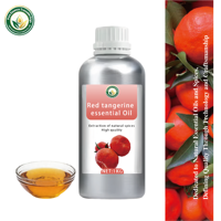 Huile Essentielle de Mandarine Rouge 100% Pure, Parfum Agrumes Frais, Hydratation Douce et Équilibrante, Convient à Tous Types de Peau, Matière Première pour Soins de la Peau