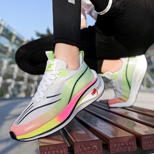 Chaussures de course légères et sportives pour hommes et femmes, avec tige respirante, confortables pour tous les sports de plein air et les loisirs printaniers - Product Image 5