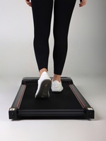Tapis de Marche Électrique de Bureau pour la Maison, Équipement de Fitness, Machine de Course avec Écran LED