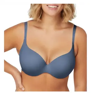 2023 New Fashion Simple Solid Color Wireless Bra Comfort Breathable Push Up Daily Women's Bra Sexy Lingerie