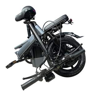 2025 nuevo <span class=keywords><strong>AOVOPRO</strong></span> 48V 450W 14 pulgadas Fat Tire bicicleta eléctrica aleación de aluminio bicicleta de carretera para adultos con Motor Central - Product Image 4