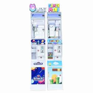 2025 popüler jetonla çalışan Mini plastik vinç makinesi peluş bebek alıcı Arcade eğlence çocuklar için oyunlar yetişkin 1 yıl - Product Image 3