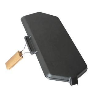 Sartén MARINELLA de hierro fundido inoxidable superficie lisa 23x36 cm para planchas y sartenes - Product Image 2