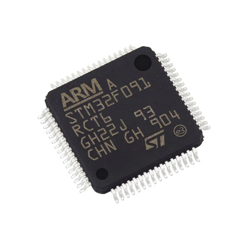 STM32F091RCT6 encapsulation LQFP64 माइक्रो नियंत्रक एमसीयू नया सामान घर STM32F091RCT6