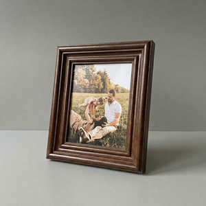 Wooden <b>Wall</b> <b>Frame</b> With Floral <b>Design</b> Home Decor Painting <b>Frame</b> Rectangle Blue Color - Product Image 1