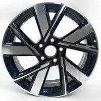 Rines de Aluminio de Alto Rendimiento BYD Seal U de 18 Pulgadas, Diseño Cóncavo Profundo, Originales, 5x120 ET40 40mm, Acabado Negro Nuevo 2024