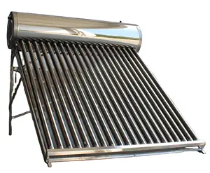 Customized 24 Vacuum Tubes Low Pressures Solar Water Heater