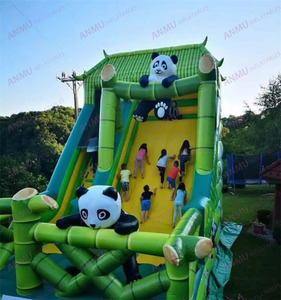 Inflatable Panda SLIDES thương mại sân chơi trượt tùy chỉnh ngoài trời Inflatable khô trượt cho người lớn - Product Image 3