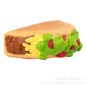 Pu Fidget Toy Taco Shape Stress Relief <b>Squishy</b> For Kids Unisex 5 To 7 Years - Product Image 5