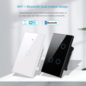 Smart Lighting Control Systems Smart Wireless Wifi Light <b>Switch</b> Smart <b>Touch</b> Wall <b>Switch</b> - Product Image 3