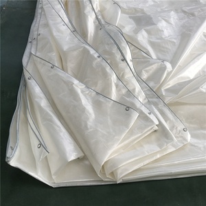 Cubierta Protectora para <span class=keywords><strong>Cancha</strong></span> <span class=keywords><strong>de</strong></span> Fútbol y Campo <span class=keywords><strong>de</strong></span> Cricket, Lona Transparente Blanca <span class=keywords><strong>de</strong></span> HDPE / Cubierta Climática para Campos - Product Image 5