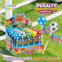 Sucettes en gros en forme de ballon de football, bonbons durs sur le thème du sport, saveurs créatives de fruits pour tir au but, cadeau pour enfants, HALAL en vrac