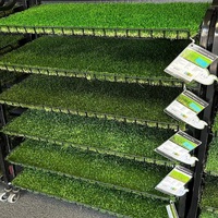 Gazon artificiel écologique et respectueux de la peau, recyclable, en matériau de qualité alimentaire, utilisation sûre pour les balcons, les aires de jeux, les soins de bébé et de maman