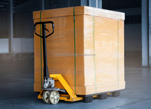 Chariot manuel compact à roues en caoutchouc/acier avec noyau en nylon/aluminium 2/3/5T, fonctionnement léger pour le déplacement de marchandises dans les entrepôts de vente au détail - Product Image 4