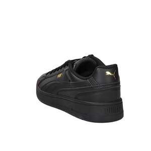 Sneakers plateforme noires pour hommes, hauteur de talon 3 cm, style basket-ball - Product Image 1
