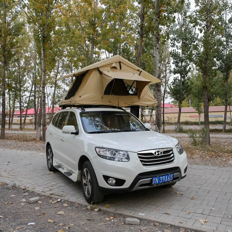 Uk Hot Sale Short Soft Car Rooftop Camping Tent Insulated Warm Lining Optional Accessories