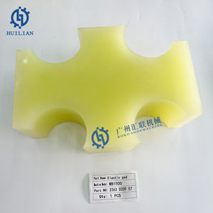 Buen amortiguador de goma MB1500 MB500 MB700 MB750 C70 C80 <span class=keywords><strong>ES70</strong></span> ES80 Tipo de caja Martillo hidráulico Repuestos Amortiguador de almohadilla de goma - Product Image 6