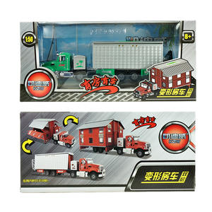 KDW 1:50 Nouveau Design Comme Cadeaux Pour Enfants Déformé Camper Caravan Rv Toy Car Trailer Real Model Toy Toy Truck Die Cast Alloy Toy Cars - Product Image 6