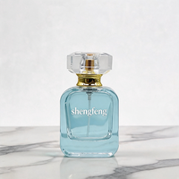 Vente en gros de flacons en verre carrés de luxe pour parfum et mascara, de haute qualité, vides, 30 ml, 50 ml, 100 ml, pour femmes et hommes, élégants