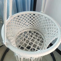 Chaise suspendue en macramé bohème pour chambre de bébé, chaise suspendue d'intérieur pour enfant, hamac suspendu au plafond pour enfant
