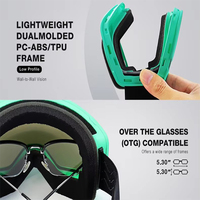 Lunettes de ski de haute qualité, protection UV, lunettes de sécurité pour snowboard, lunettes de ski, verres polarisés, lunettes de sport pour la neige, logo personnalisé