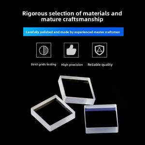 Bruce Window Plate Prismas ópticos de alta precisão resolvem a perda de reflexão e são usados para prismas de polarização a laser personalizados - Product Image 3