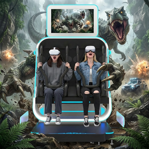 Jeux de réalité virtuelle à rotation 720°, fauteuil rotatif à 360°, lunettes Deepoon E3, pour parcs d'attractions - Product Image 2