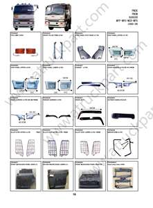 69151-1160 69151-1170 691511160 691511170จับ (ขวา) สำหรับ <span class=keywords><strong>Hino</strong></span> FM3M <span class=keywords><strong>FM2K</strong></span> - Product Image 3