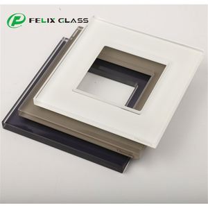 Customized Switch Tempered Glass with Silk Screen Printing for Smart Wall <b>Socket</b> - Product Image 1