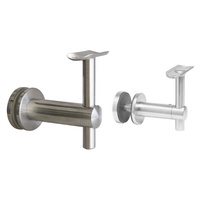 Support d'angle de fixation pour étagères, support de table en acier inoxydable, support de rail d'étagère, support de verre pour usages variés