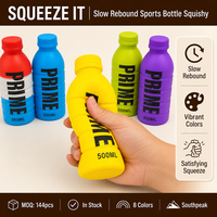 Bouteille de boisson sportive Southpeak en mousse PU souple à remontée lente, jouet anti-stress à presser, 8 couleurs, OEM