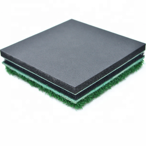 Tapis d'entraînement de golf 3D personnalisé à prix d'usine, tapis de pratique du swing 1500x1500mm, épaisseur 35mm - Product Image 4