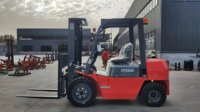 DURABLER Diesel 3-Tonnen-Gabelstapler Vierrad-Ausgleichsladung Verbrennungsmotor-Gabelstapler für Lager-Palettenstapelung und -Handhabung