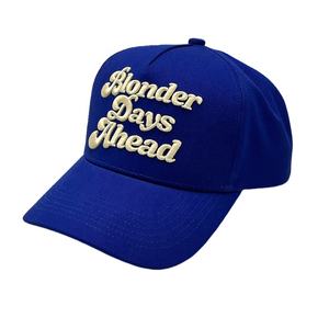 Venta al por Mayor de Gorras de Béisbol de Sarga de Algodón con Bordado 3D de 5 Paneles para Hombres y Mujeres, Gorra Deportiva de Béisbol - Product Image 3