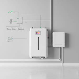 Batería Solar Doméstica de 51.2V 5kWh 10kWh 15kWh con Montaje en Pared, Ruedas Opcionales, LCD, CAN, RS485 (Stock en EE. UU. y la UE) - Product Image 1