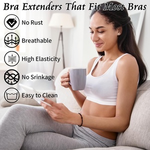Estensori per <span class=keywords><strong>Reggiseno</strong></span> con 2/3/4 Ganci, Allungatori per Taglie Forti - Modello MISS&HUA Dream Chaser - Product Image 4