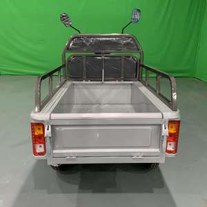 Электрический грузовой трицикл с открытым кузовом и батареей 60В для транспортировки грузов на ферме, прямые продажи с завода - Product Image 2