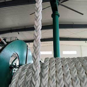 Corde statique en nylon tressée de qualité supérieure 12 brins 60 mm pour la construction d'installations d'alimentation électrique des navires, la navigation de plaisance et les sports de plein air - Product Image 1