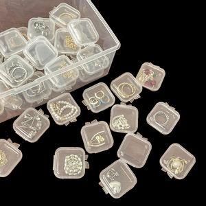 Chất lượng cao Nhà Máy Giá nhỏ cứng nhựa loại hộp hiển thị trường hợp lưu trữ đồ trang sức hộp - Product Image 6