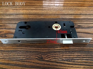 Белая дверная ручка набор с цилиндрическим замком - Product Image 3