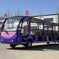 Vente directe d'usine, bus électrique pour passagers, navette aéroportuaire électrique, mini-bus de tourisme de haute qualité, vitesse 45 km/h
