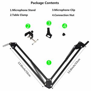 New Design Mike Boom Arm Mic Bluetooth Microphone With Stand - Product Image 5