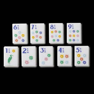 2026 Más Vendido Lujoso Juego de Fichas de Mahjong Americano de Acrílico de 160 Piezas con Tapete, Juego de Mahjong, Regalos de Casino, Entretenimiento - Product Image 2
