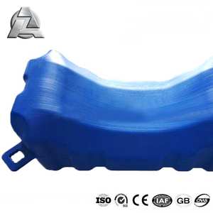 Bloque de Pontón en Forma de U, Tamaño 100cm X 50cm X 35cm, Resistencia <span class=keywords><strong>a</strong></span> la Compresión de Más de Cuarenta Kilonuevos, Color Azul, Naranja, Gris - Product Image 6