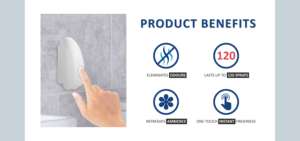 Nouveau <span class=keywords><strong>d</strong></span>ésodorisant mural <span class=keywords><strong>d</strong></span>'aromathérapie <span class=keywords><strong>d</strong></span>ésodorisant en aérosol à une touche - Product Image 6