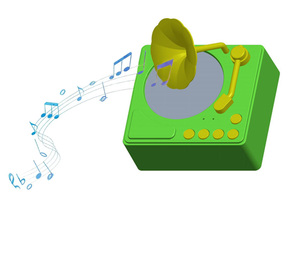 Phonographe pour enfants avec 99 cartes, tourne-disque pour tout-petits, lecteur d'histoires et de musique, phonographe éducatif pour tout-petits de 3 ans et plus - Product Image 6